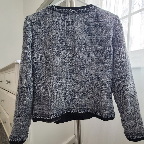 Karl Lagerfield Blazer size 10 Dark Navy Blue - Picture 3 of 4